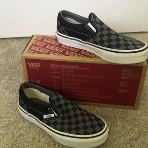 Vans brand new. Boy classic slip on, size: 1